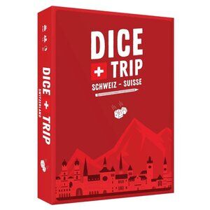 3/77❤️Dice Trip Switzerland board game Helvetiq Travel Map Game Made in Poland